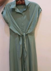 Turquoise Midi Dress