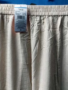 Elegant Beige Ethnic Palazzos