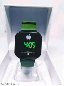 Apple Logo Premium Touch Screen Digital Watch