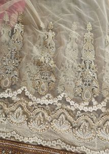 Mirror and Stone Work Saree