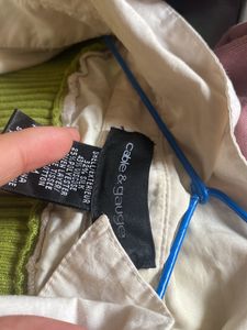 Green Shirt Style Sweater/ Cardigan