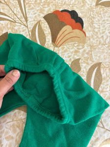 Green Kids Woollen Pyjama