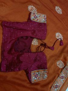 Saree With Blouse Just Buy An Happy 😍