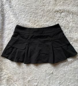 Y2K Cutest Black Mini Skirt