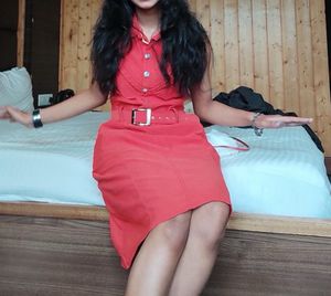 Vintage Orange Button-Down Dress
