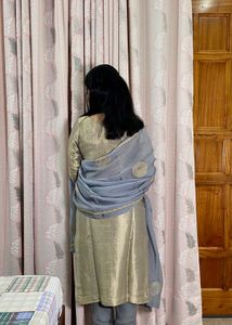 Kurta sets | Rakhi outfit | Banarasi  Suit |Dupatt