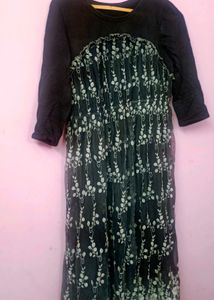 Beautiful  Net Embroiderd Dress