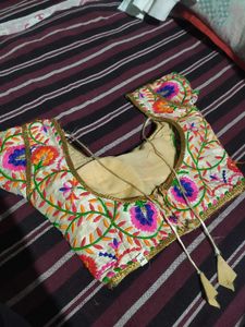 Embroidered Multi Colour  Blouse