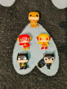 Kinder Joy DC Funko Pop Toys (Set Of 5)