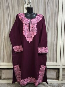 Brand New Kashmiri kurti ( firang)