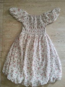 Floral Puff Sleeve Dress