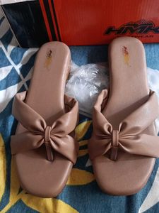 Cute Bow Thong Sandals
