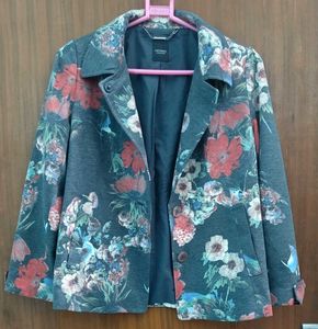 Floral Print blazer