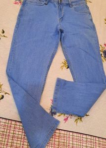 Ice Blue Straight Fit Jeans .BRAND NEW💜
