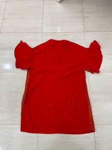 Own the Moment in Poppy Red Zara Luxury! ❤️💃