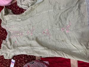 Elegant greean Kurta Set