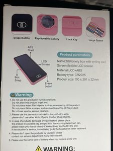 LCD Drawing Pen Case