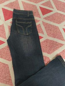Wide Leg Denim Jeans