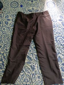 Brown Straight Leg Pants