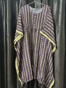Elegant Striped Kaftan