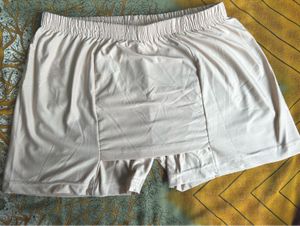 Cream Shorts