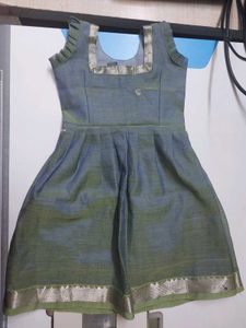 New cute girl frock Stitched