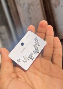Premium Silver Finish Earrings