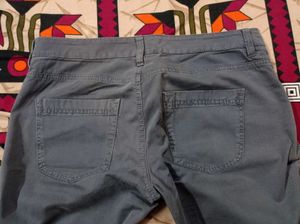 Casual Blue Denim Pants