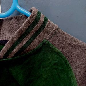 green Varsity Jacket