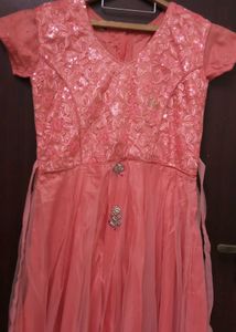 Lovely pink Ethnic Gown