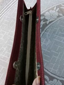 Red Colour Clutch