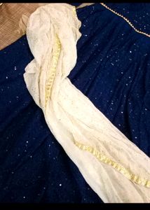 Beautiful Navy Blue Gown