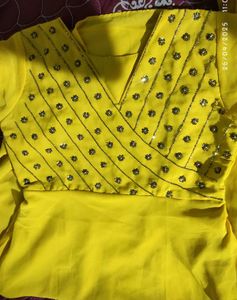 Georgette Handworked Top