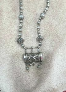 Oxidised Silver Necklace Navratri Special Edition