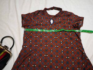 Maslin Fabric Designer Kurta