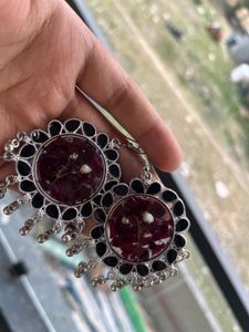 Resin Jhumkas