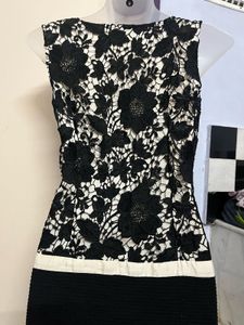 Pintrest Black Lace Mini Dress