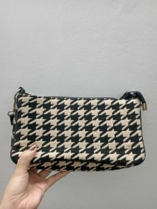 Houndstooth Handbag