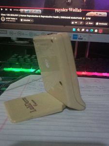 Portable Desk Clock Foldable With Alarm Facility.