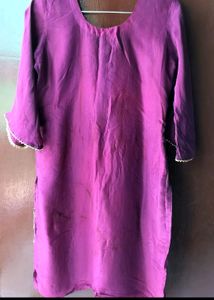 Kurta Set With Plazzo And Dupatta