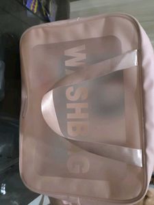 Set Of 6 Different Baby Pink Pouches