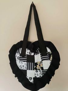 Heart Patchwork Tote