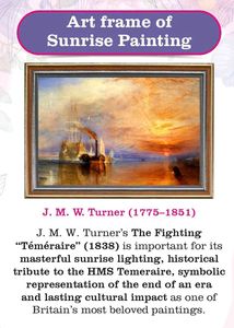 Turner's Sunrise Painting