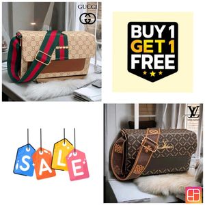 GUCCI &amp; LV BOX TYPE SLING BAG COMBO