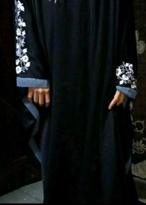 Elegant Embroidered Abaya