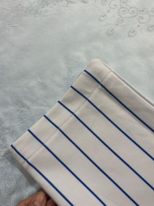 Striped White Pants