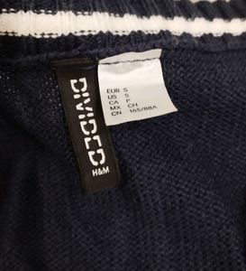 Y2k H&amp;M Pinteresty V Neck Fitted Sweater