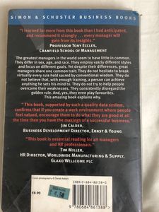 First Break All Rules.