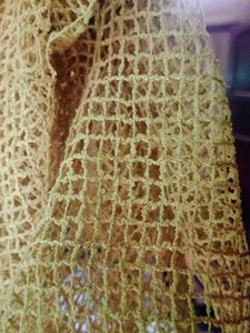 Vintage Knit Shawl Set