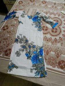 Floral Print Kurta Set
